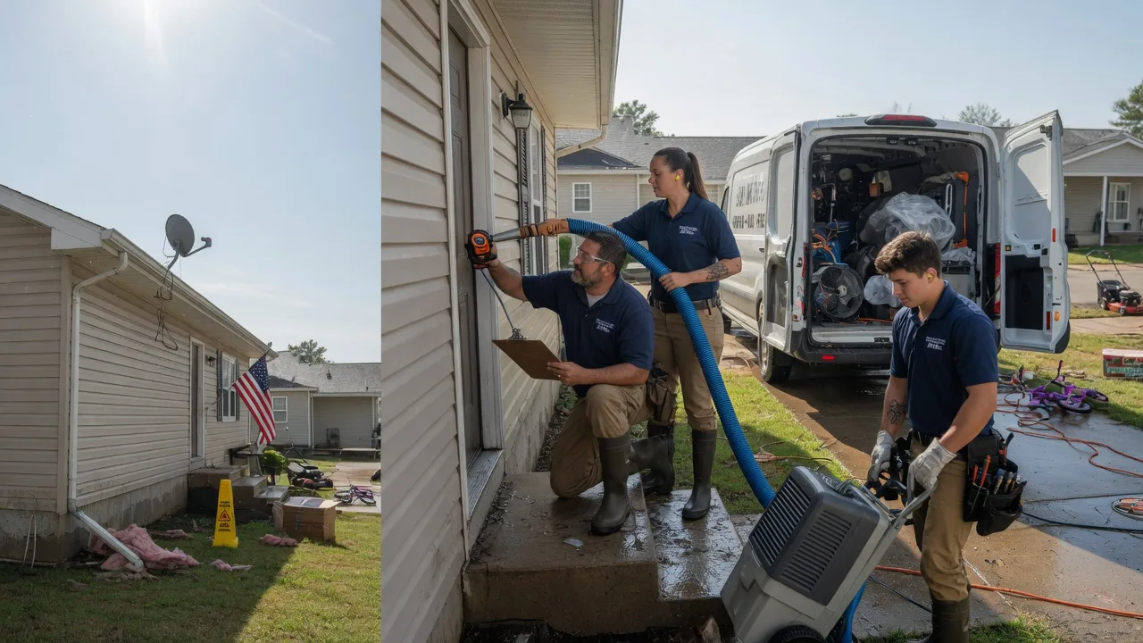 Ceiling Water Damage Restoration in Peterson, IA near me